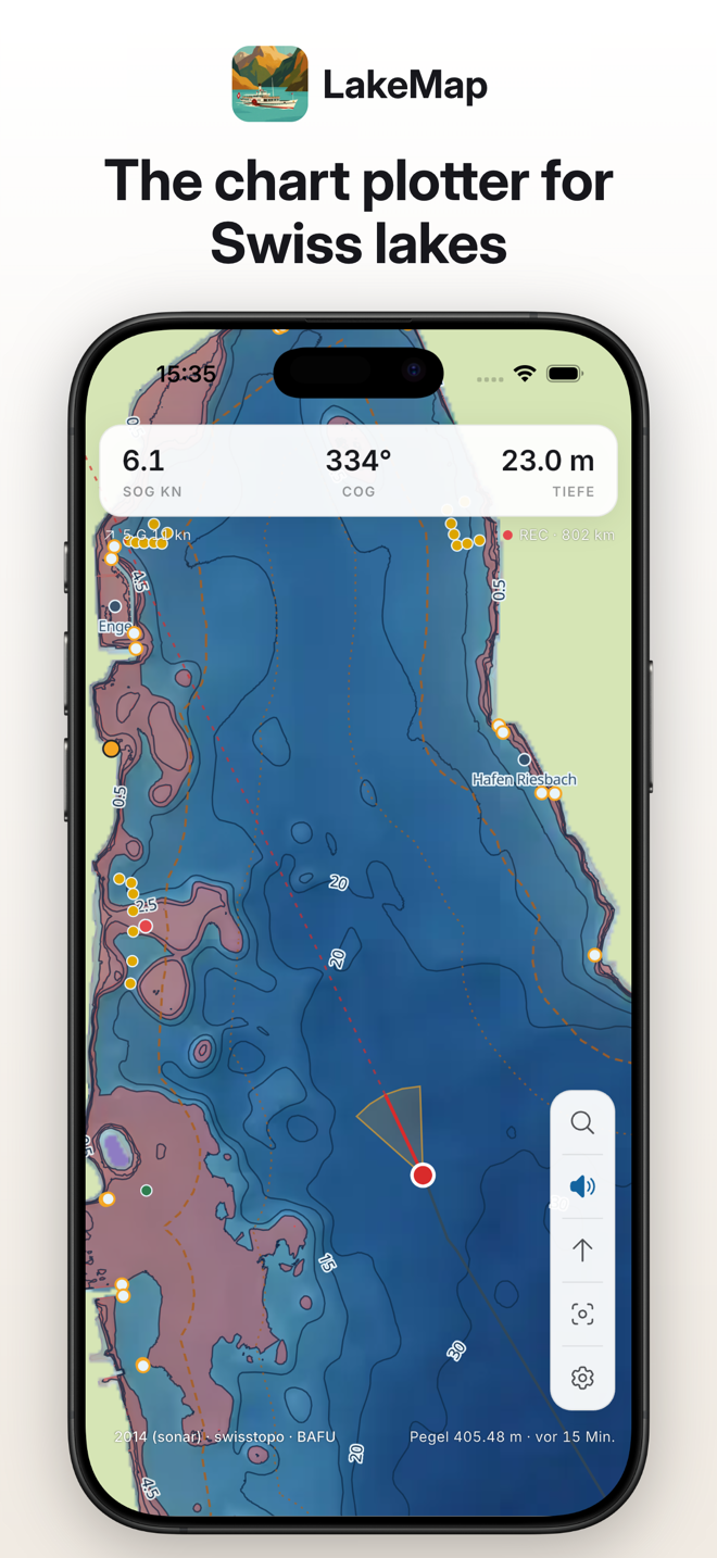 LakeMap screenshot